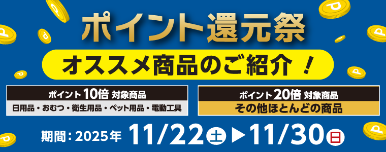 ポイント還元祭のオススメ商品