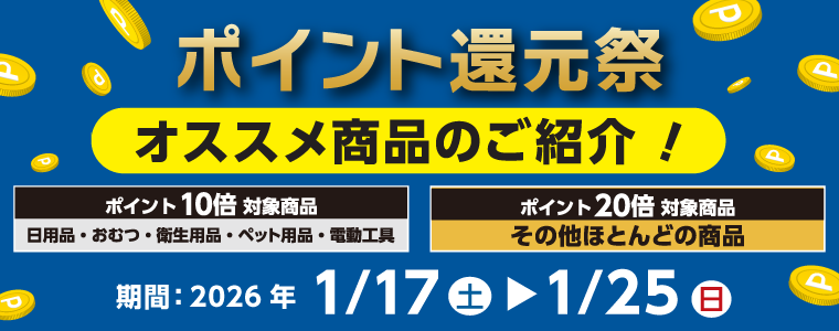 ポイント還元祭のオススメ商品