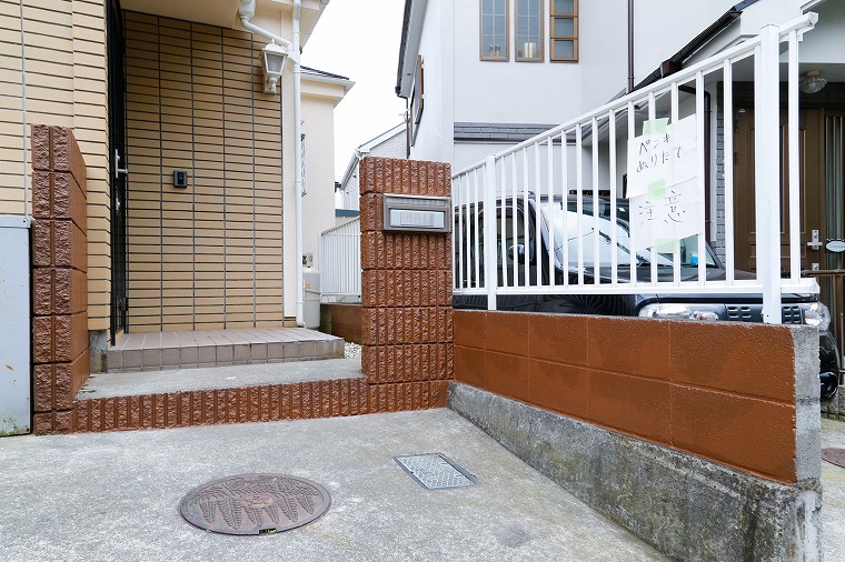 ブロック塀の塗り替え方