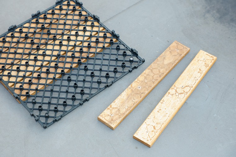 障害物手順5：板を取り外す