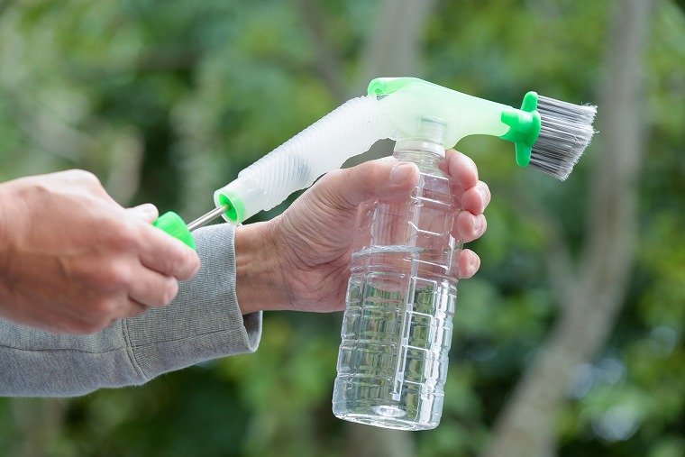 ジェット水圧ブラシ手順2