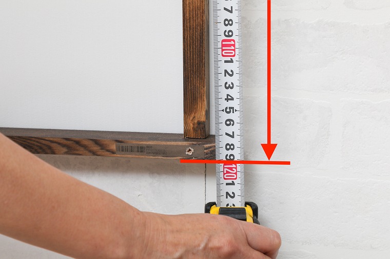 腰窓の測定イメージ