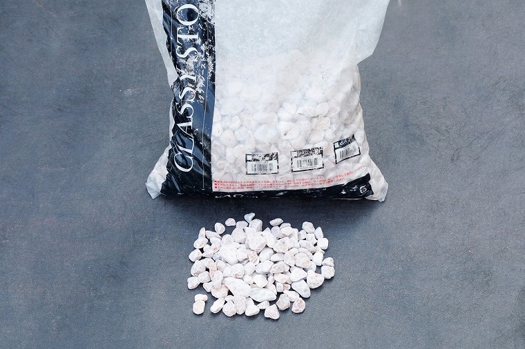 カラー砕石砂利 例2