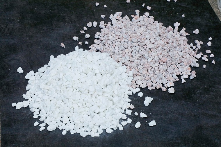 砂利を混ぜる 1