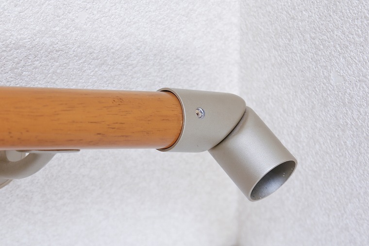 角度変更部の接続