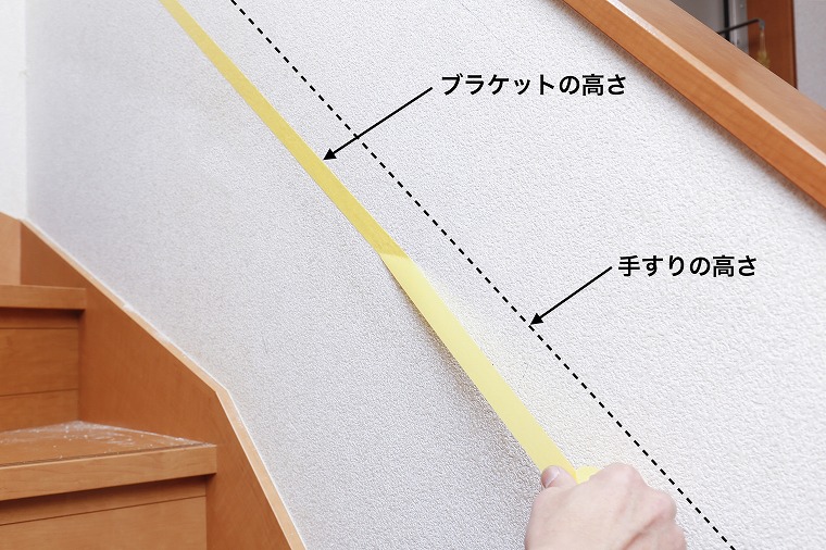 ブラケット位置の決定