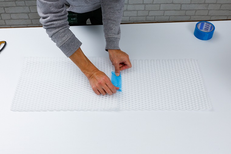 ガラス容器の梱包