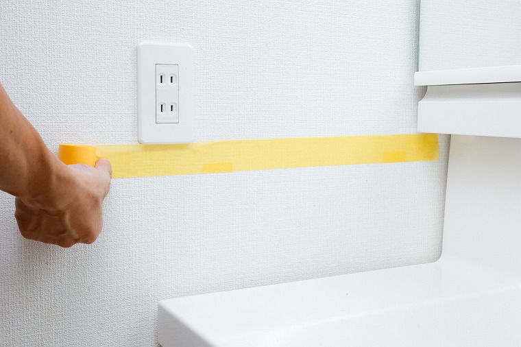 ガイドライン貼り