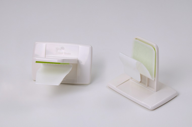 L型金具の設置例