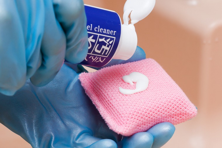 クレンザーをつける