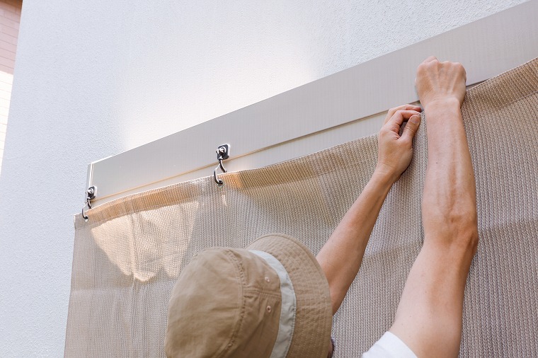 2つ目以降のフック取り付け