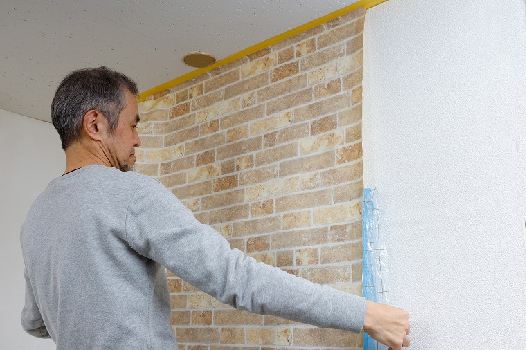 フィルムをはがす