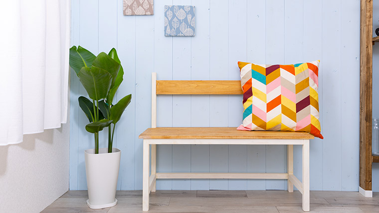 ふたりがけベンチ