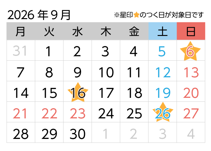 対象日