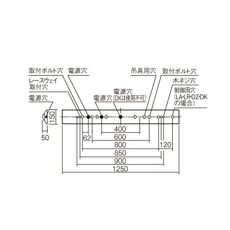 パナソニック 一体型LEDベースライト iD 40形 直付型 Dスタイル/富士型 Hf蛍光灯32形 2灯器具相当 XFX450AEN LE9