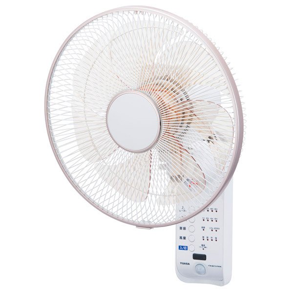 ユアサ 壁掛扇風機 人感センサー付き ｙｔｗ ｍ３７３ｃｆｒ ホワイトの通販 ロイヤルホームセンター公式ロイモール