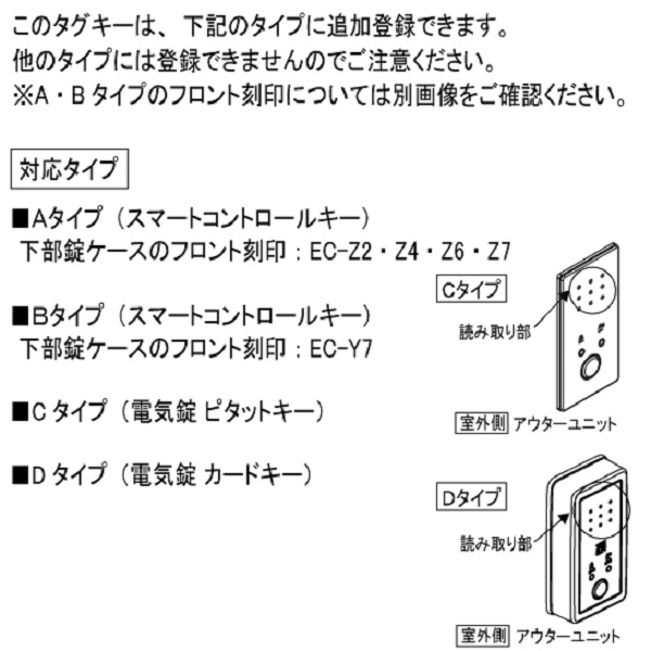 Ｋ－７】ＹＫＫＡＰ スマートコントロール用 タグキー（非常用収納鍵なし・ダミーキー付）: 建築金物・家具金物・フック |  ロイヤルホームセンター公式オンラインストア「ロイモール」