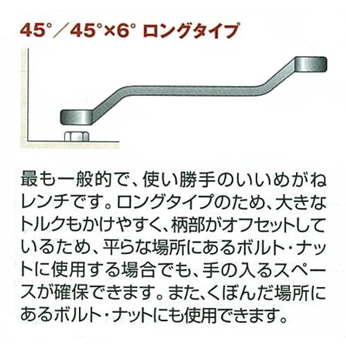 ｋｔｃ ロングメガネレンチ M5 1417 F サイズ １４ １７mmの通販 ロイヤルホームセンター公式ロイモール