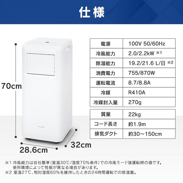 かわいい～！」 IRIS IPP-2222G-W IPA-2222G WHITE IRIS 冷暖房・空調