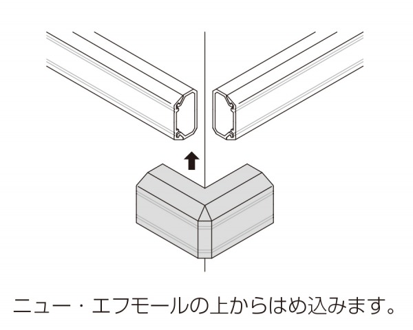 マサル工業 ニュー・エフモール デズミ０号 ホワイト ＳＦＭＤ０２の通販 | ロイヤルホームセンター公式ロイモール