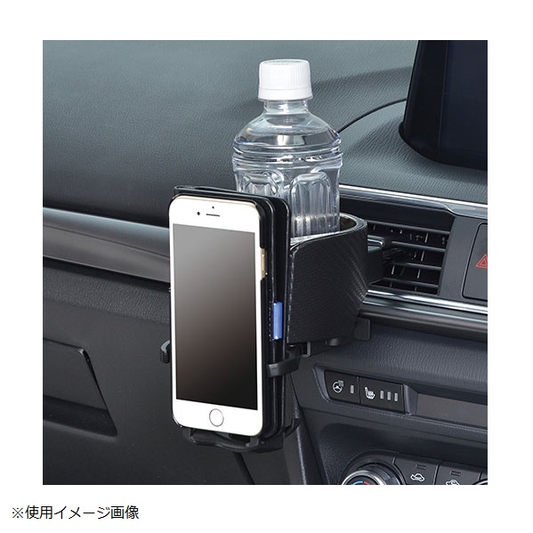 SEIWA セイワ スマホエアコンドリンクホルダー W922: カー