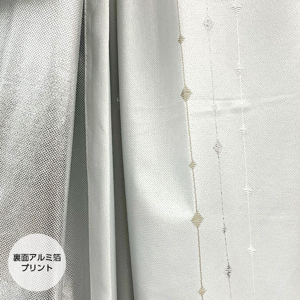 100×133cmUVカット箔プリント生地 ＆刺しゅう二重レース