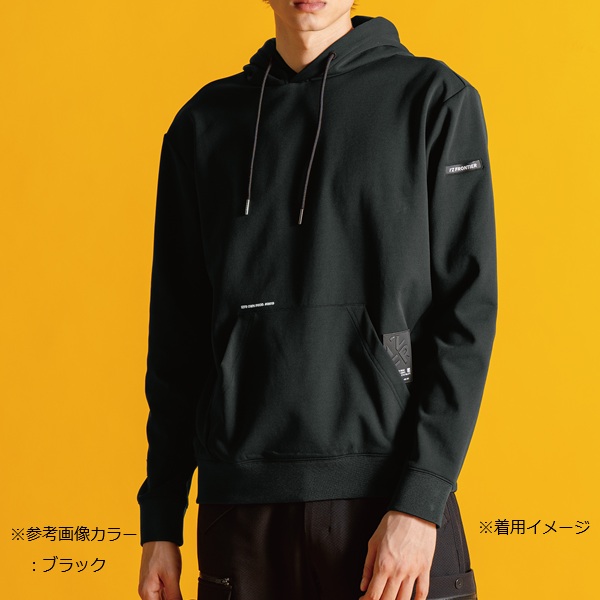 アイズフロンティア #8619 ライトウェイトストレッチワークフーディー チャコールグレー L チャコールグレー L