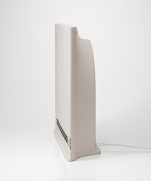 スリーアップ 節電/室温センサー付 大風量 パネルセラミックヒーター スマートスリムヒート ワイド ホワイト CH-T2497WH