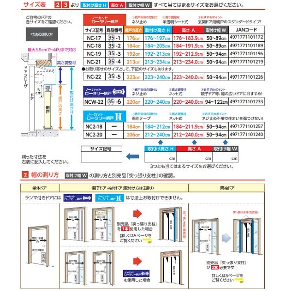 川口技研 ドア用網戸 ノーカットロータリー網戸 ＮＣ－１９: 内装資材・木材 ロイヤルホームセンター公式オンラインストア「ロイモール」