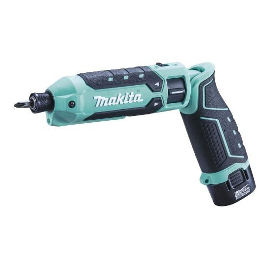 マキタ 7.2V充電式ペンインパクトドライバ ターコイズブルー TD023DHXTB 【バッテリ2個 充電器・ケース付き】