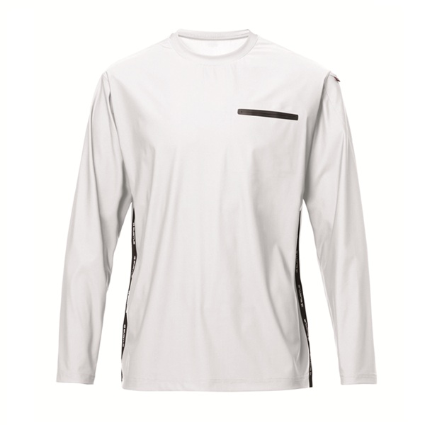 バートル 245 ロングTシャツ ホワイト L ホワイト L