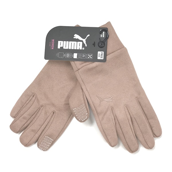 PUMA ソフトグローブ 女性用 ピンク
