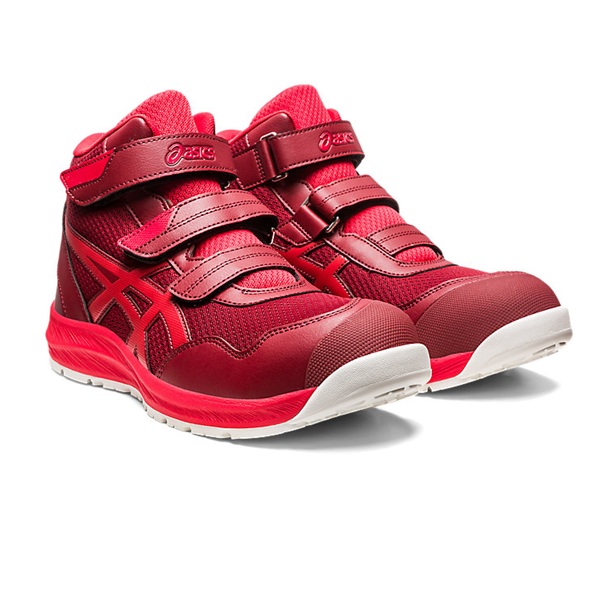 アシックス ウィンジョブ CP216 600 3E相当 ビートジュース×クラシックレッド 26.5cm