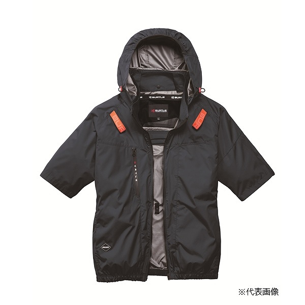 バートル AC2096HB AC半袖ブルゾン ストームグレー L ストームグレー L