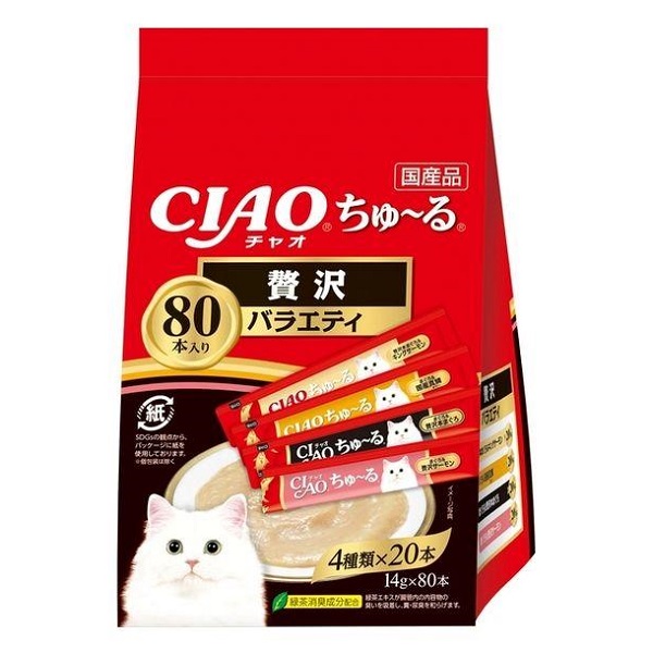 CIAO チャオ ちゅ~る 贅沢バラエティ 80本