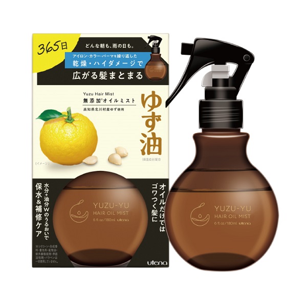 【翌日発送可能】 ウテナ ゆず油 無添加 オイルミスト 180mL: 日用消耗品 ヘアケア・カラー・スタイリング