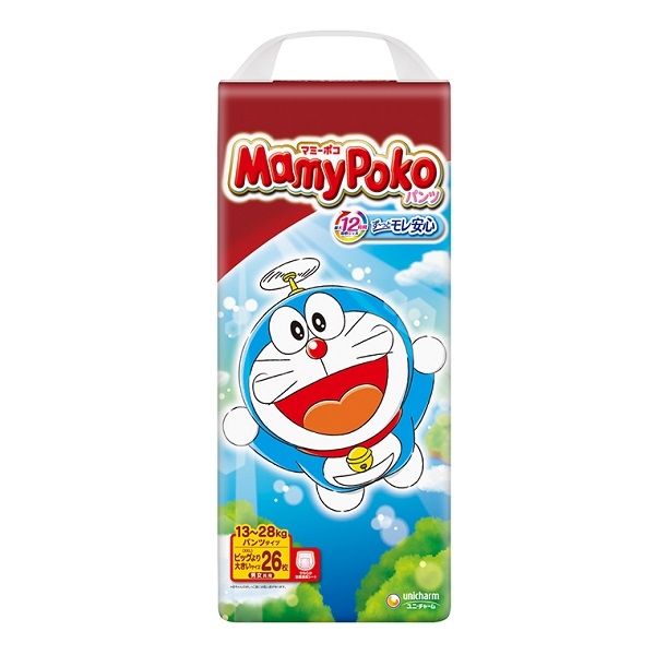 マミーポコパンツ　ドラえもん　ビッグより大きい　１３～２８ｋｇ　２６枚