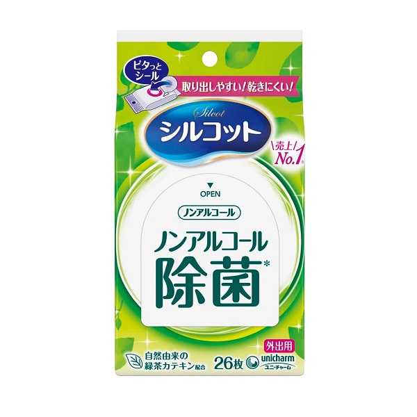 シルコット ノンアルコール 除菌 ウェットティッシュ ２６枚: 日用消耗