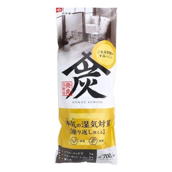 レック 調湿・消臭木炭 本家炭屋 スリムタイプ L 1袋