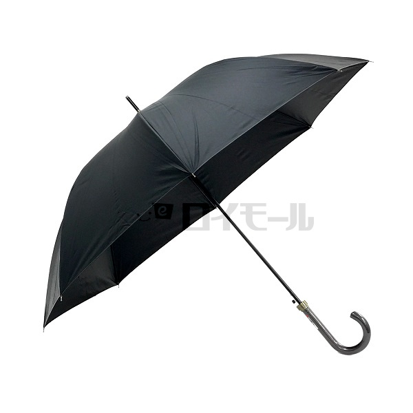 紳士晴雨兼用傘 65cm ブラック: 文具・オフィス・梱包用品