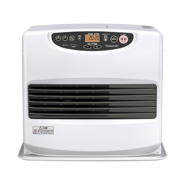 ダイニチ 家庭用 石油ファンヒーター 木造~17畳 / コンクリート~23畳 ムーンホワイト FW-66L5(W)