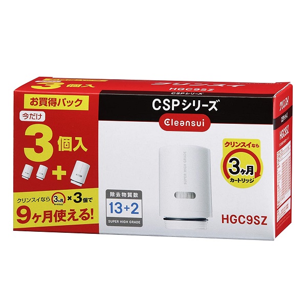 クリンスイ 蛇口直結型浄水器 交換用カートリッジ 【ＣＳＰシリーズ用】 ３個入 ＨＧＣ９ＳＺ: キッチン・バス・トイレ・洗濯用品 |  ロイヤルホームセンター公式オンラインストア「ロイモール」