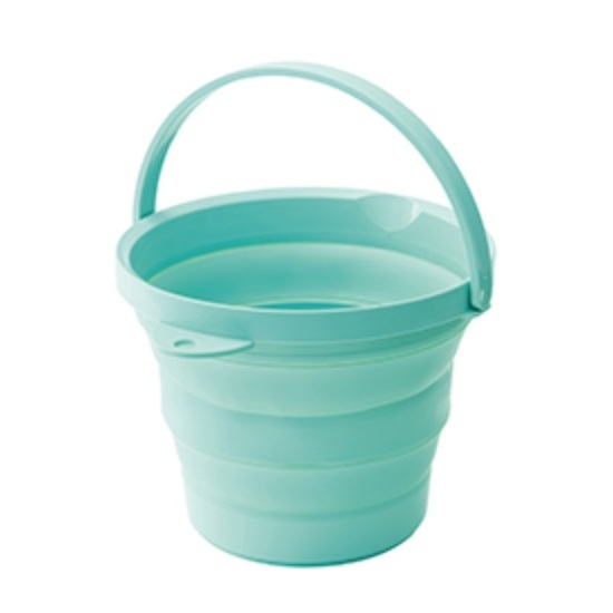 ソフトバケツ 8型 ミントグリーン