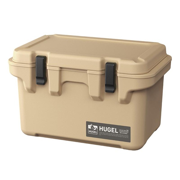 アイリス HUGEL クーラーボックス 20L ベージュ TC-20
