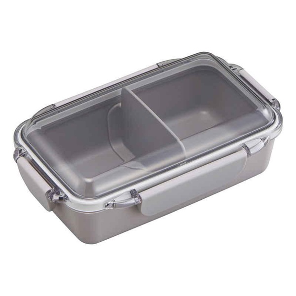 OSK カームカラー ランチボックス(仕切付) 500mL グレー