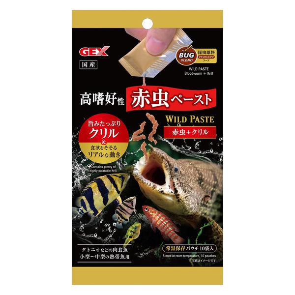 GEX パック DE 赤虫(半生エサ) 20g（4972547953117）｜その他