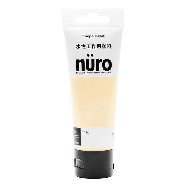 水性工作用塗料 ヌーロ(nuro) ミルキーホワイト 70mL
