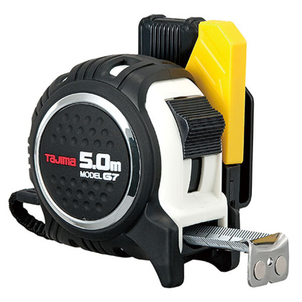 タジマ セフマグ G7 25mm幅 5.0m ホワイト SFG7LM2550W