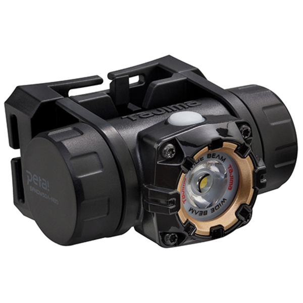 タジマ セフヘッドライト MD 500lm 大径照射 内蔵充電池 ブラック SFNDM50A-N30