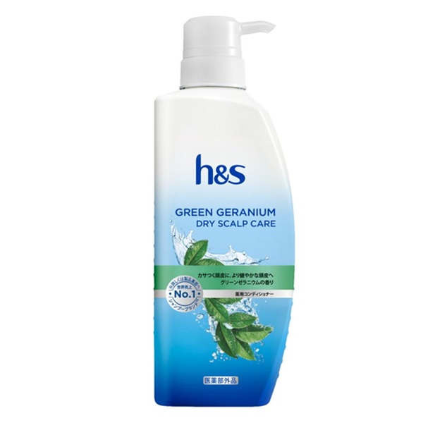 h&s グリーンゼラニウムドライスカルプケア 薬用コンディショナー